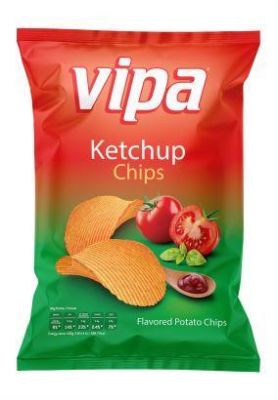Vipa Chips Ketchup 80 g