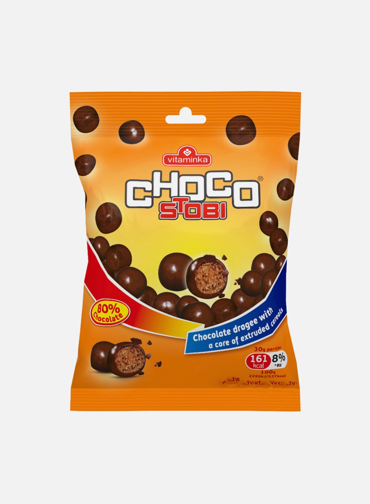 Choco Stobi Schokolade - mit Knusperkern 80 g